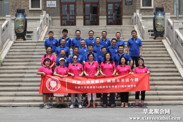 恭祝天津大学机械系94研同学毕业20周年聚会圆满成功